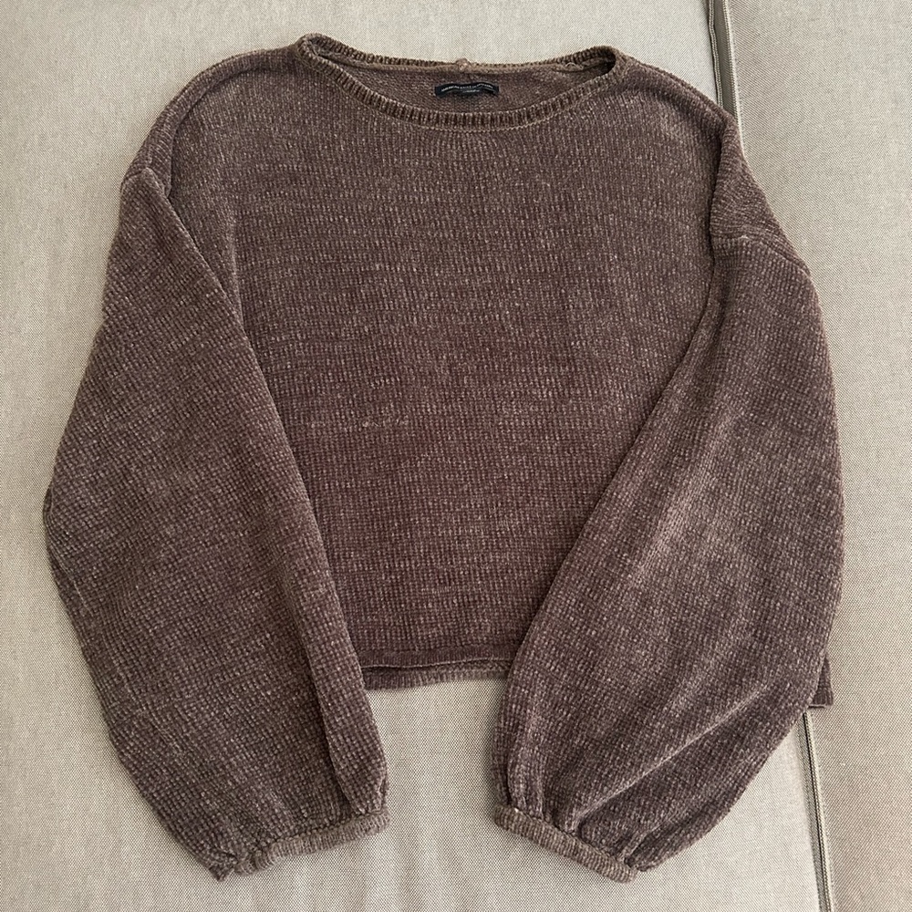 American Eagle chenille sweater